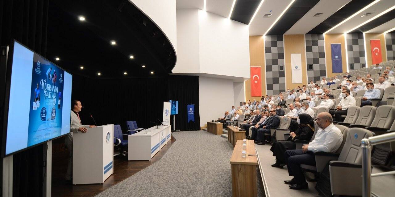 ‘2021 Yılı Vekâlet Yoluyla Kurban Kesim Programı’  tanıtım toplantısı yapıldı
