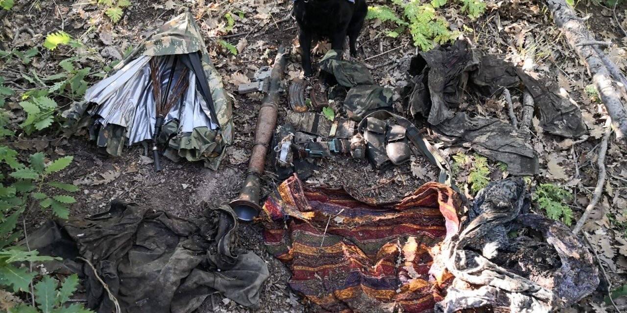 Tunceli’de terör örgütü PKK mensuplarına ait mühimmat ele geçirildi