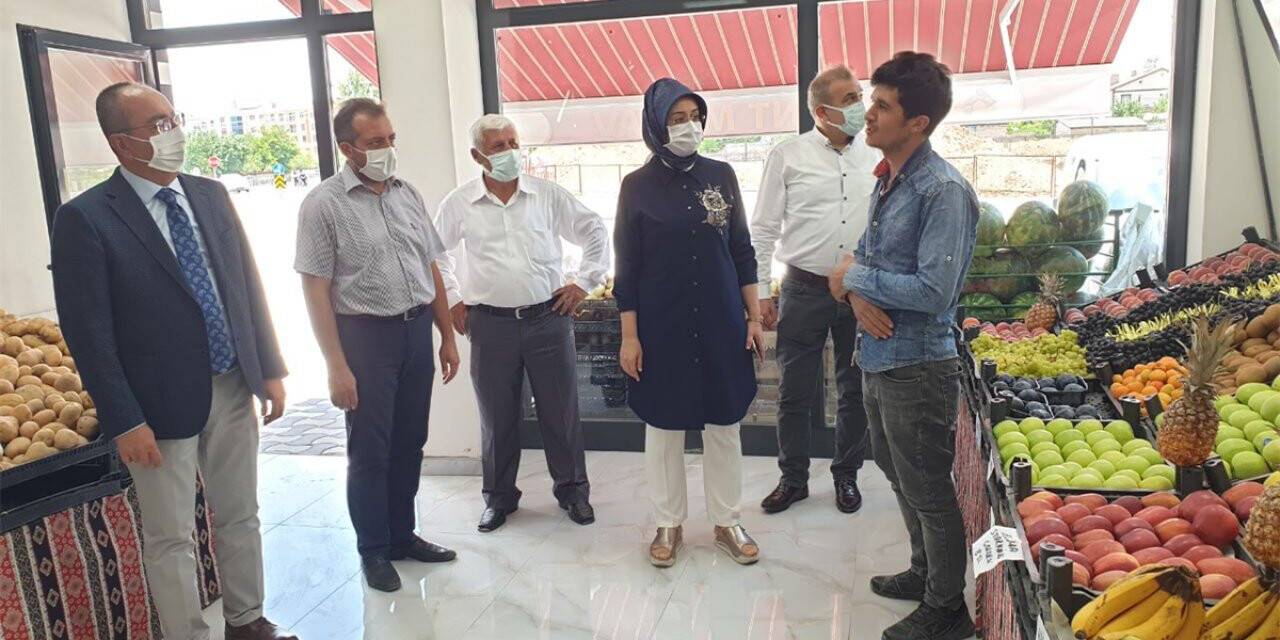 Milletvekili Samancı ve Başkan Kavuş esnaflarla buluştu