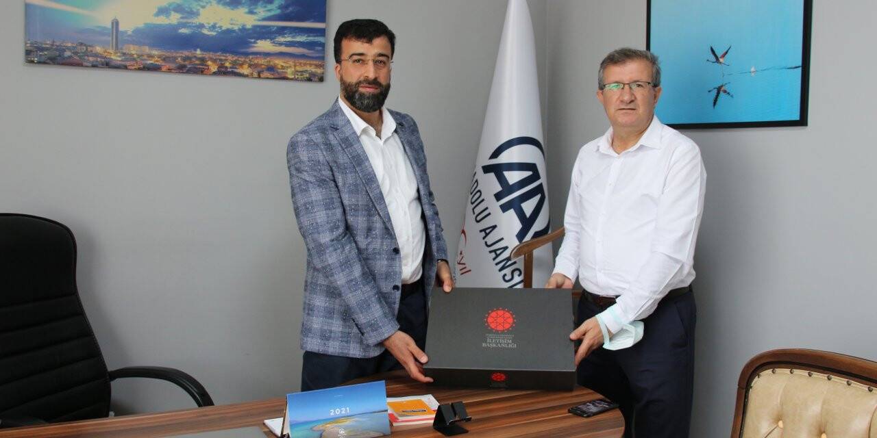 Cumhurbaşkanlığı İletişim Başkanlığı Konya Bölge Müdürü Karabulut'tan AA'ya ziyaret