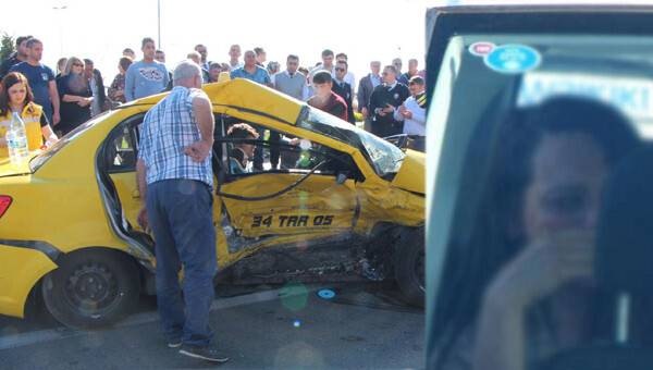 Sahil Yolu'nda korkunç kaza: 1 ölü, 2 yaralı