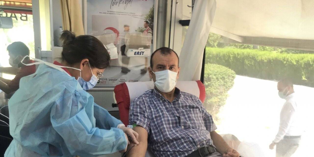 MEDAŞ’tan kan bağışına tam destek