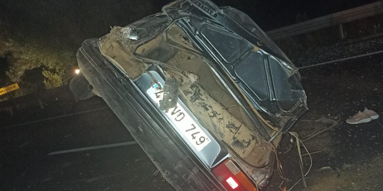 Akşehir'deki trafik kazası: 2 yaralı
