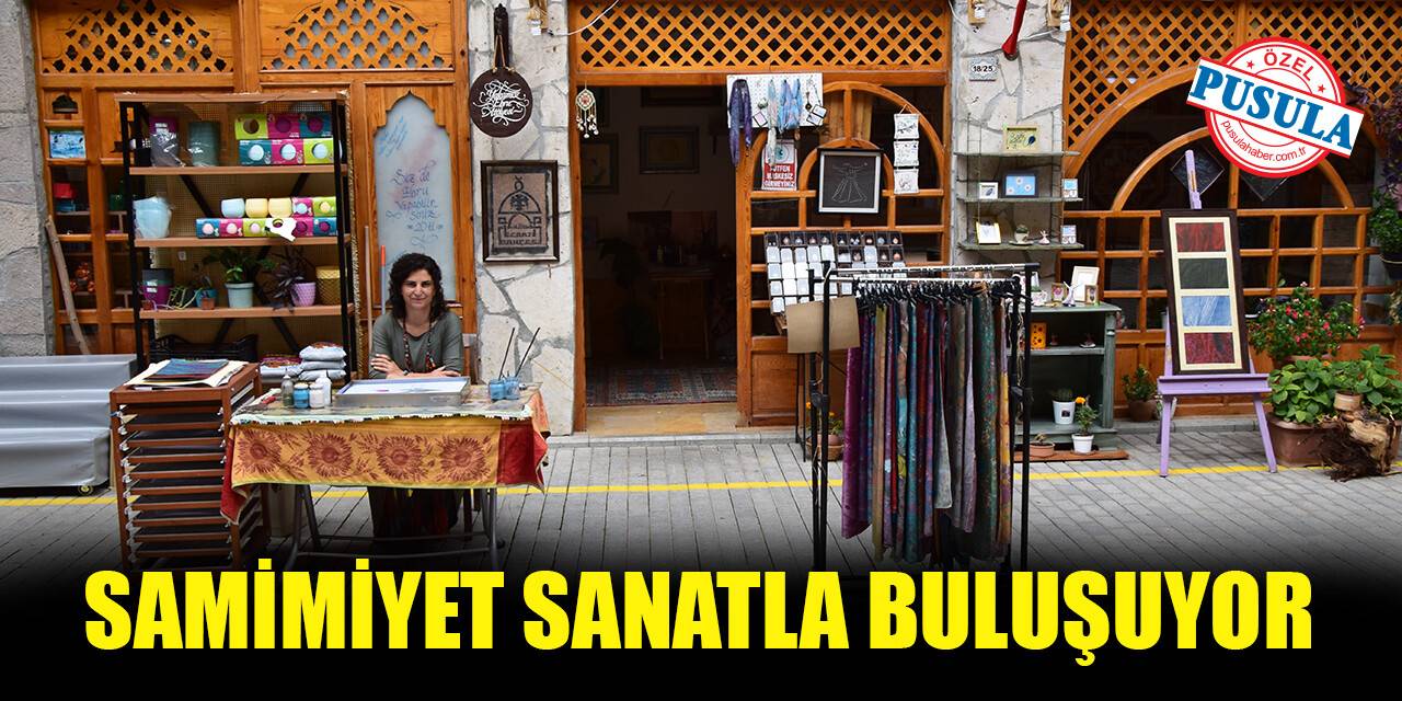 Samimiyet sanatla buluşuyor