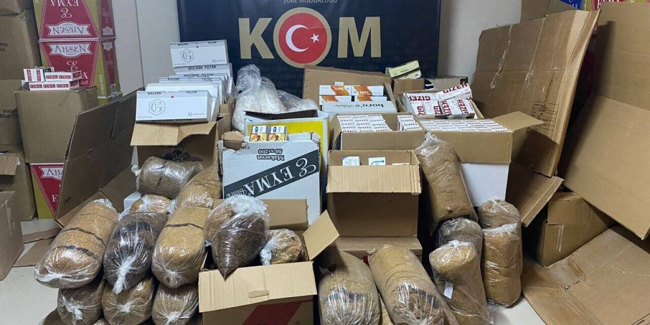 Nevşehir’de 288 bin 480 makaron ele geçirildi