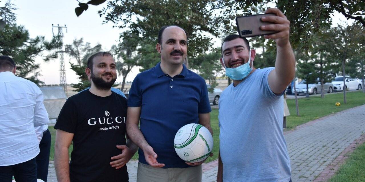 Başkan Altay piknik yapan aileleri ziyaret etti