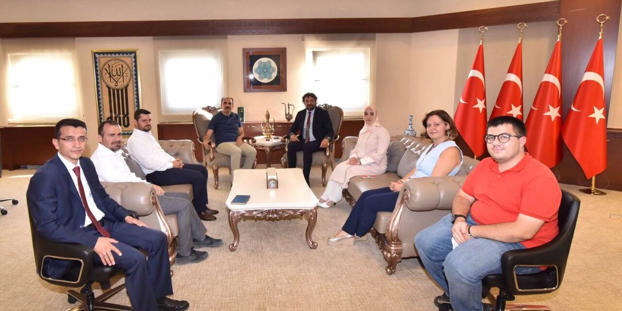 Yeşilay Konya’dan Başkan Altay’a Ziyaret