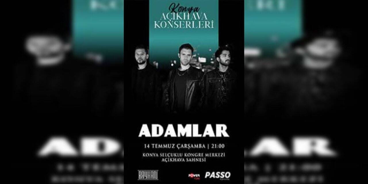 Selçuklu Kongre Merkezi'nde Açık hava konserleri devam ediyor