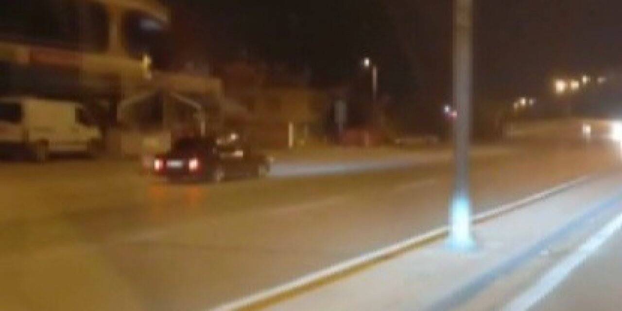 Ters şeride giren sürücü kazaya davetiye çıkardı