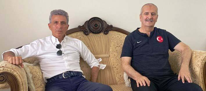 TASKK Başkanı Ali Düşmez'den Remzi Ay'a ziyaret