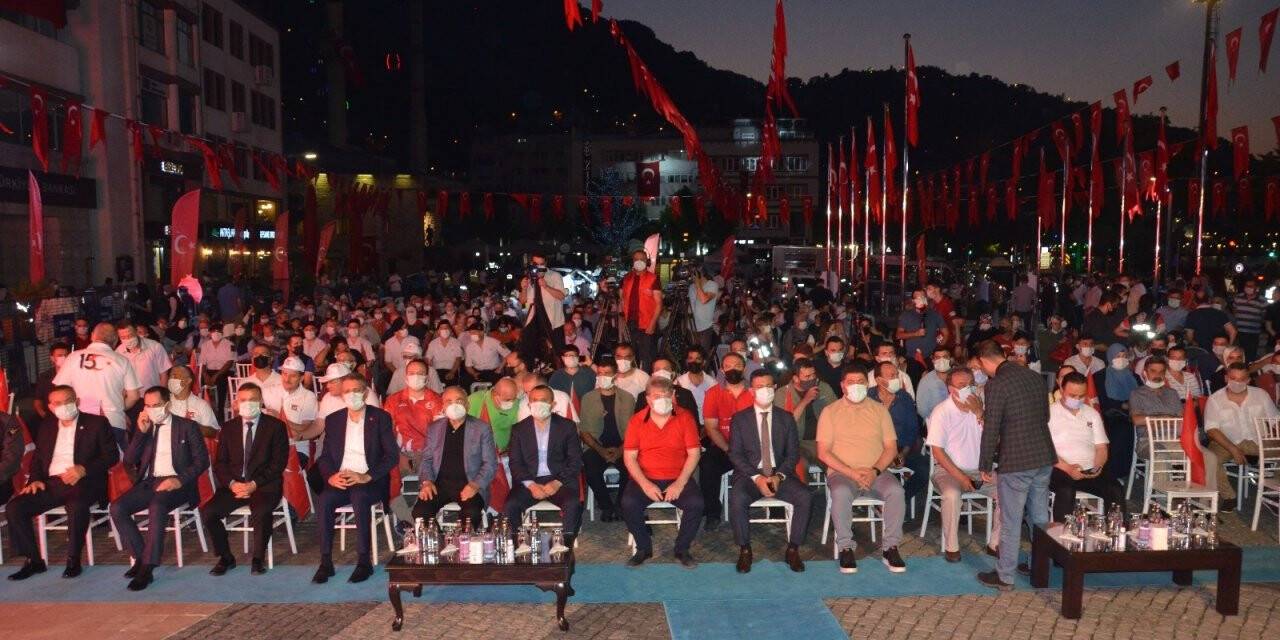 Ordu’da ’15 Temmuz Şehitlerini Anma, Demokrasi ve Milli Birlik Günü Programı’