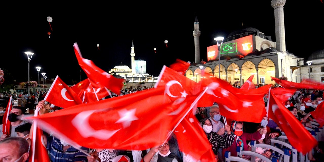 Konya'da 15 Temmuz Demokrasi ve Milli Birlik Günü etkinlikleri