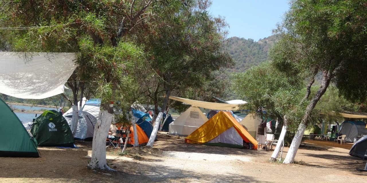 Kurban Bayramı tatilinde kamp alanları doldu