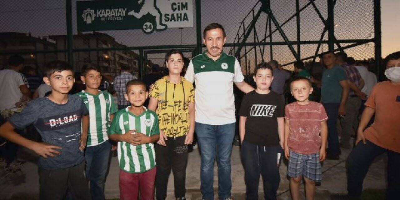 Karatay’daki örnek projeler gençleri mutlu ediyor