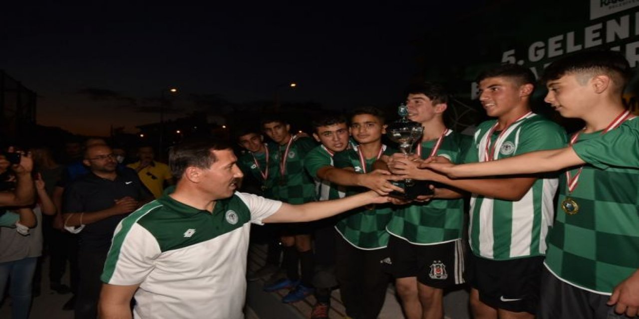 Karatay'da 5. Geleneksel Bahar Futbol Turnuvası yapıldı