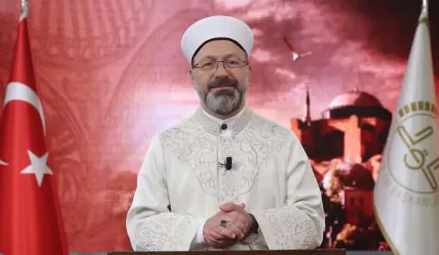 Diyanet İşleri Başkanı Erbaş’ın Kurban Bayramı mesajı