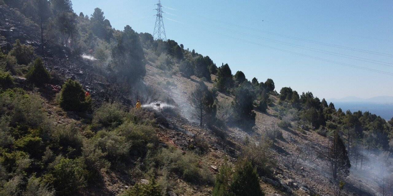Konya'da çıkan orman yangını kontrol altına alındı