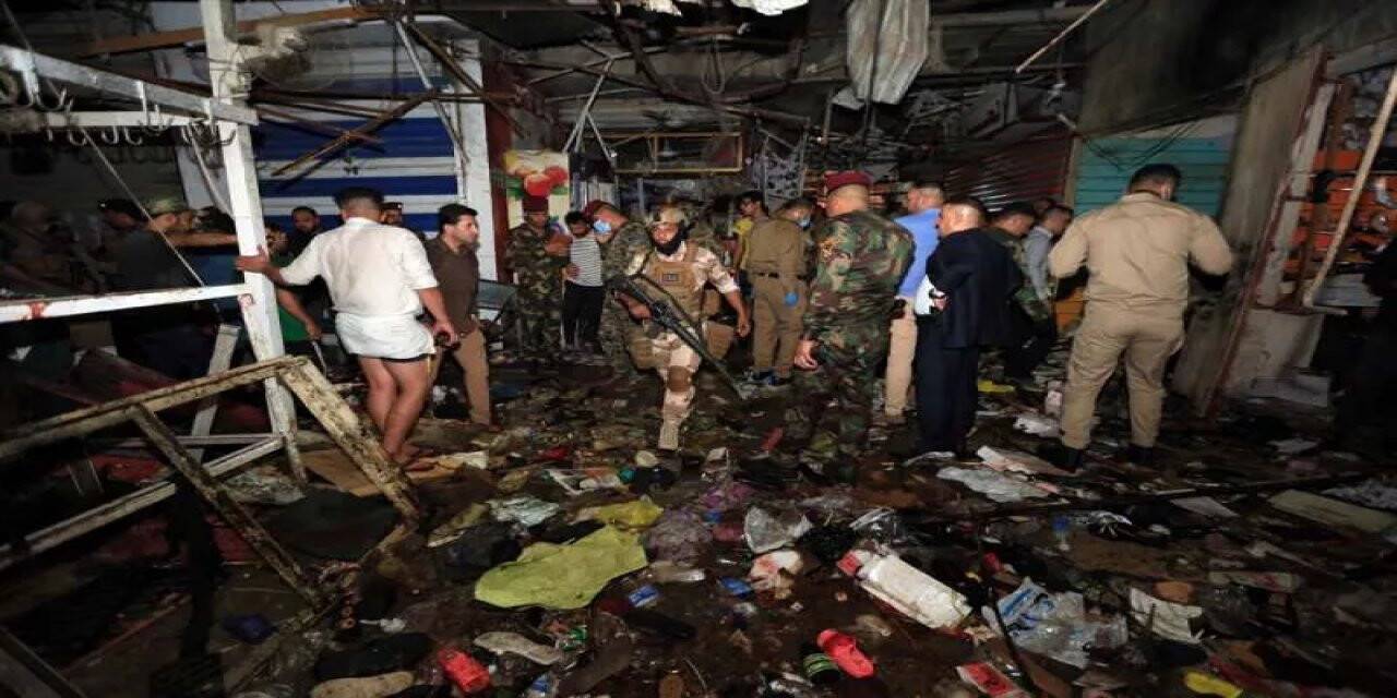 Bağdat'ta halk pazarında patlamada ölü sayısı 33 oldu
