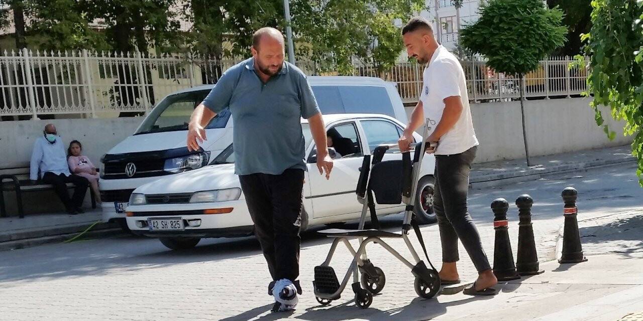 Acemi kasaplar hastanelik oldu
