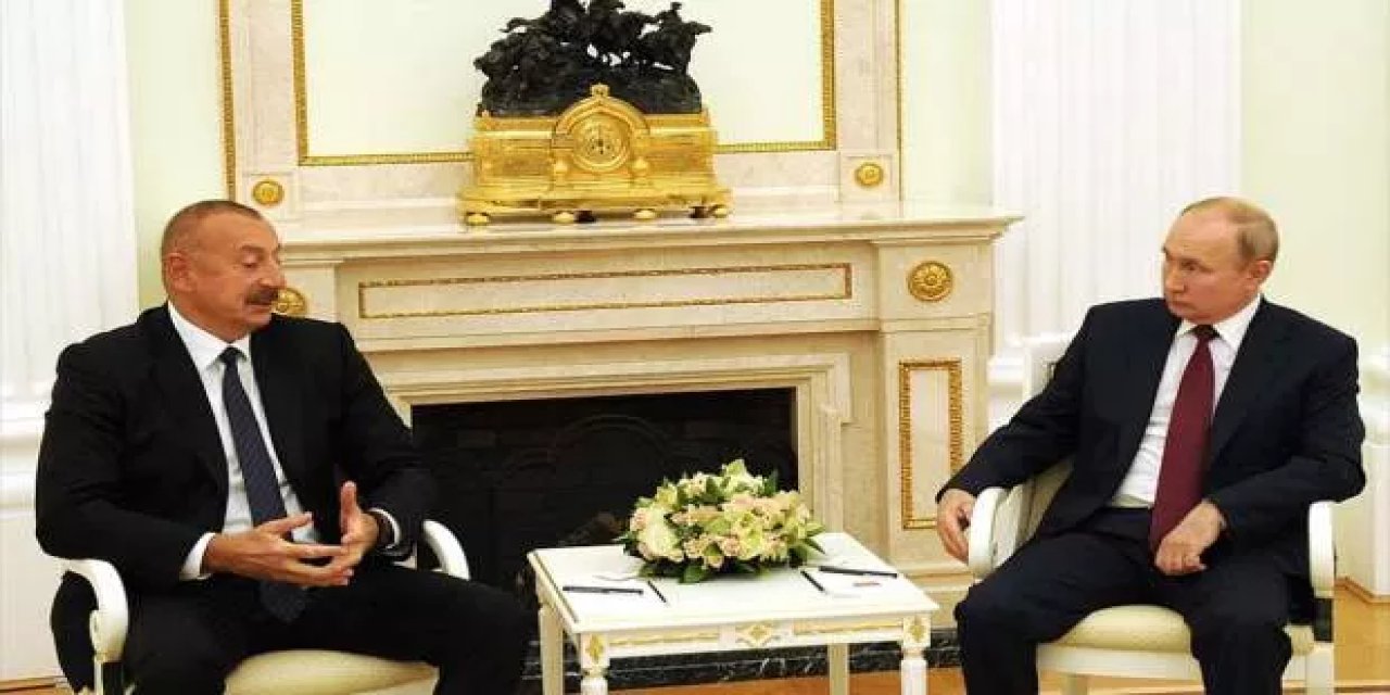 Putin ile Aliyev, bölgesel sorunları görüştü