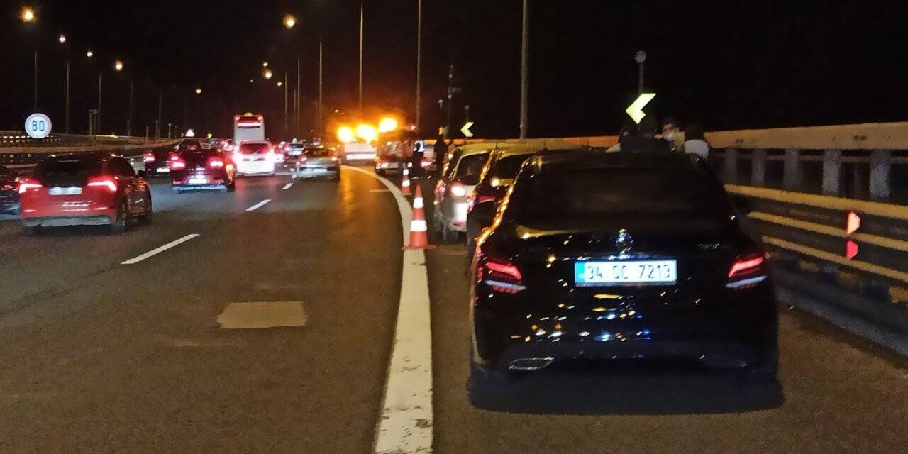 TEM Otoyolu Bolu Dağı’nda zincirleme kaza: 5 yaralı