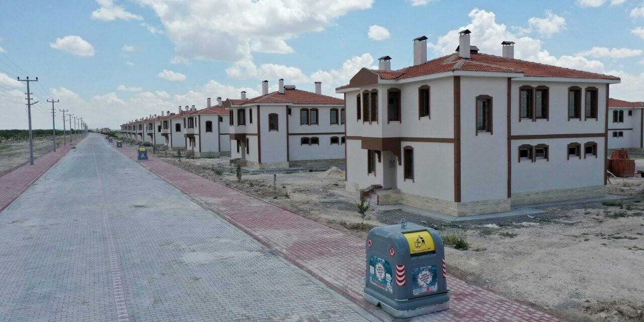 Konya Büyükşehir Dedemli Yerleşkesi'nde yol çalışmalarını tamamladı