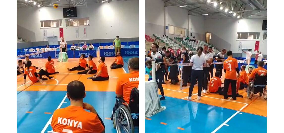 'Oturarak Voleybol 1. Lig’de sezon sona erdi