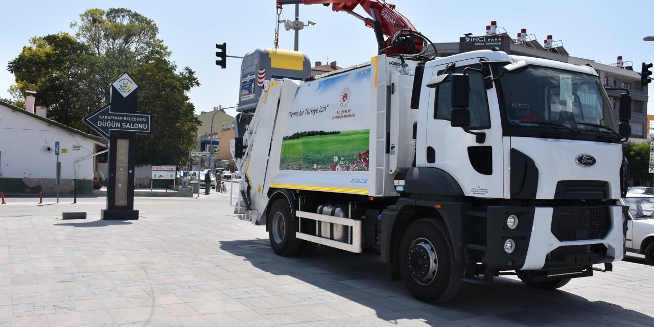 Karapınar'da belediye araç filosu genişliyor