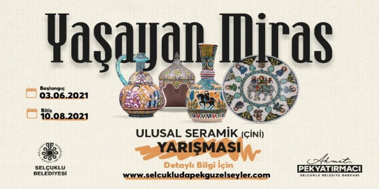 Selçuklu Belediyesi Çini yarışması düzenliyor