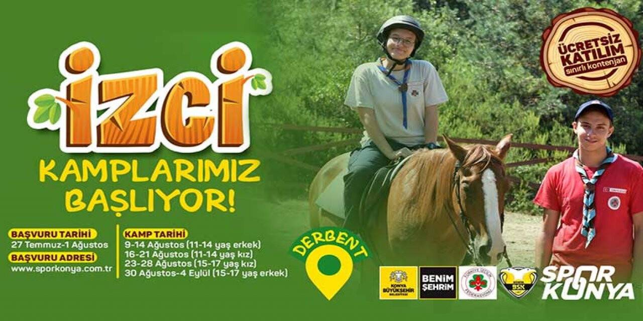 Büyükşehir Belediyesi’nden İzcilik Kampı