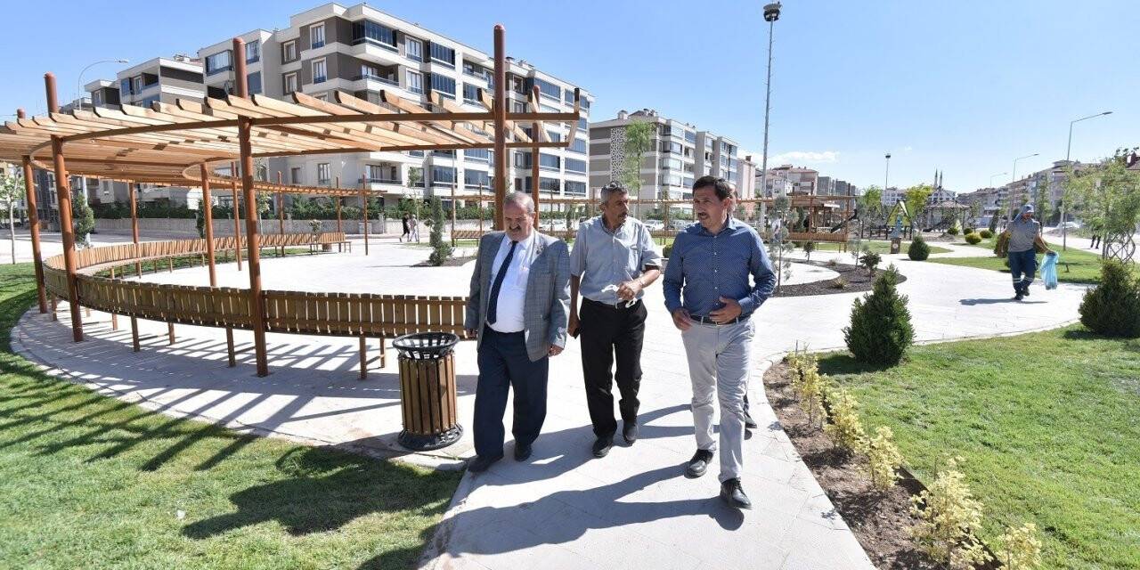 Karatay’da 40 park daha yıl sonuna kadar ilçeye kazandırılacak