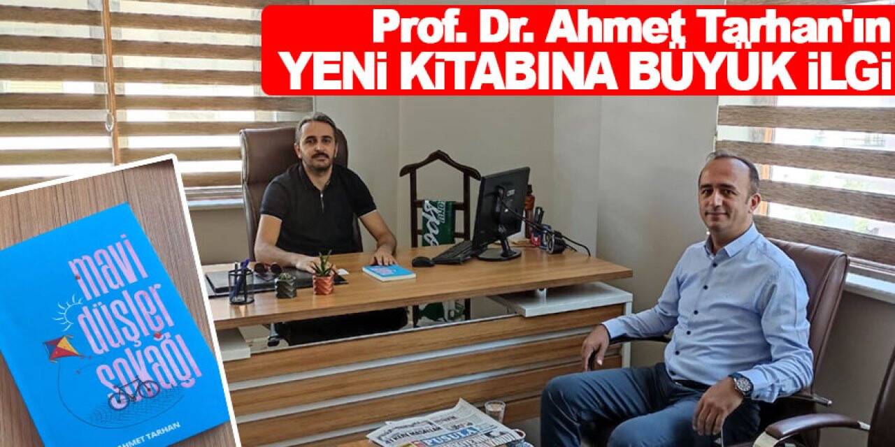 Prof. Dr. Ahmet Tarhan'ın yeni kitabına büyük ilgi