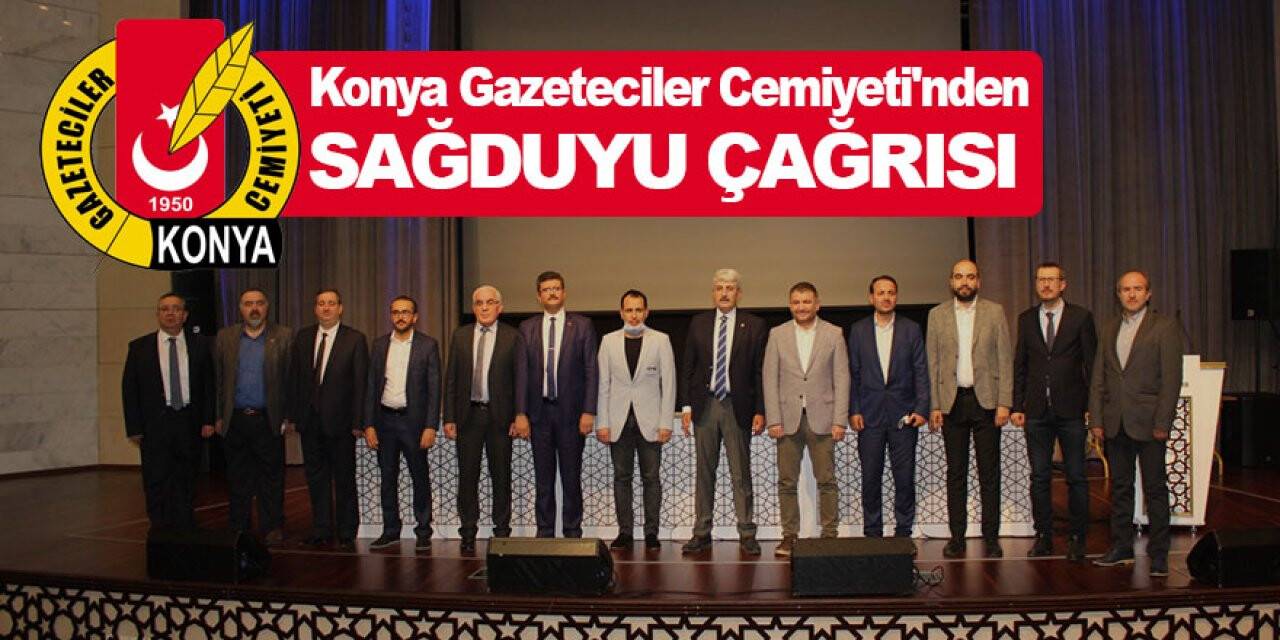 Konya Gazeteciler Cemiyeti'nden 7 kişinin öldürüldüğü olayla ilgili etnik provokasyon çabalarına tepki