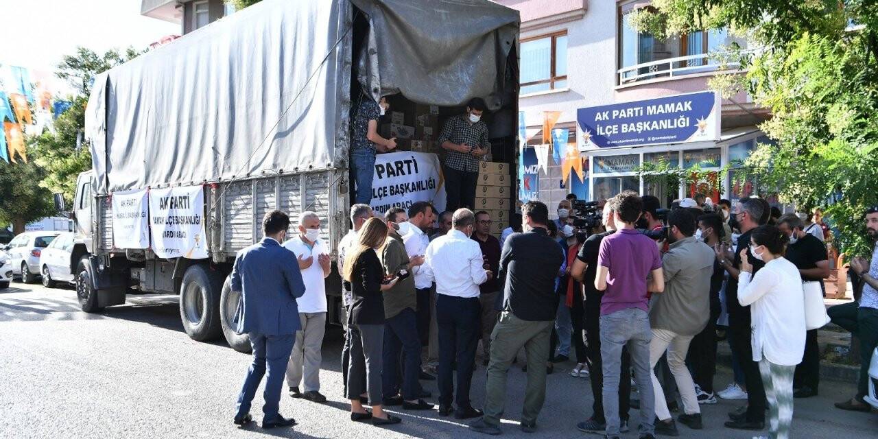 Mamak’tan Marmaris’e yardım tırı