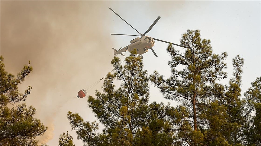 112 orman yangınının 107'si kontrol altına alındı