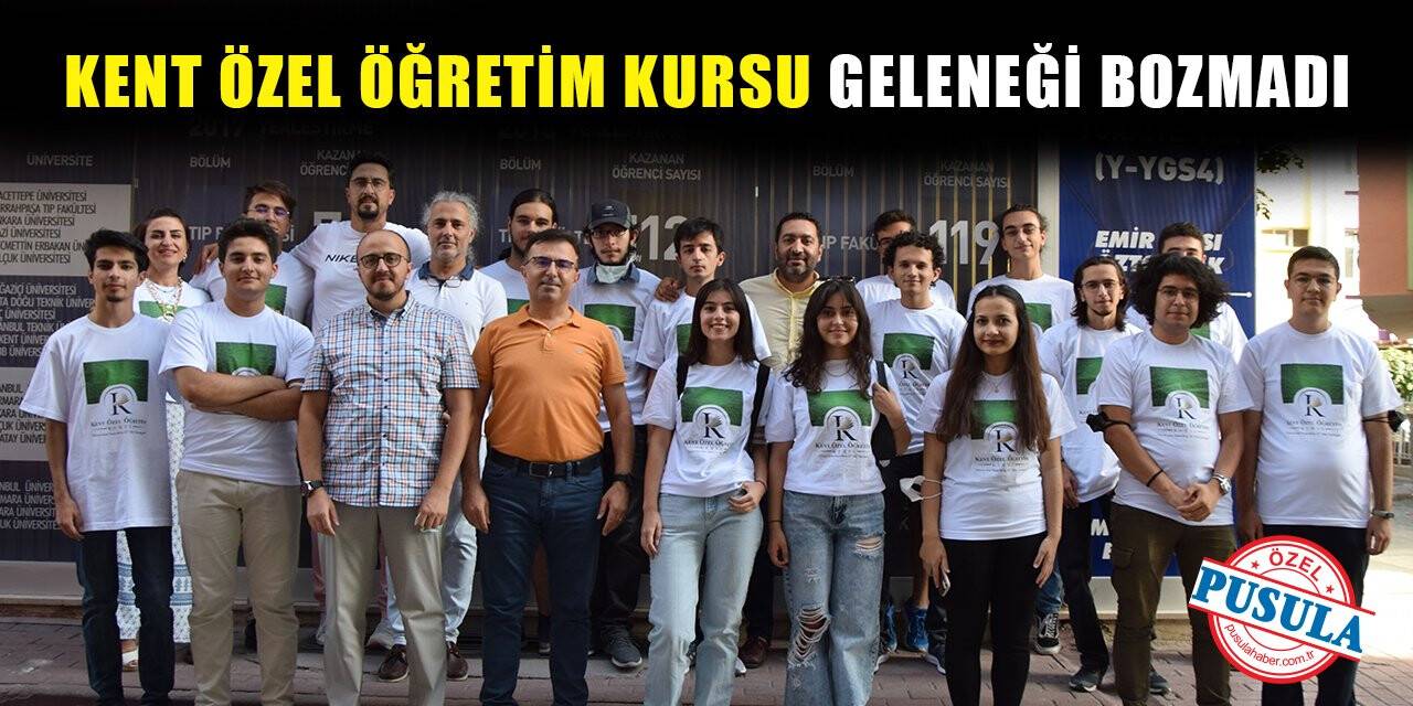 Kent Özel Öğretim Kursu geleneği bozmadı