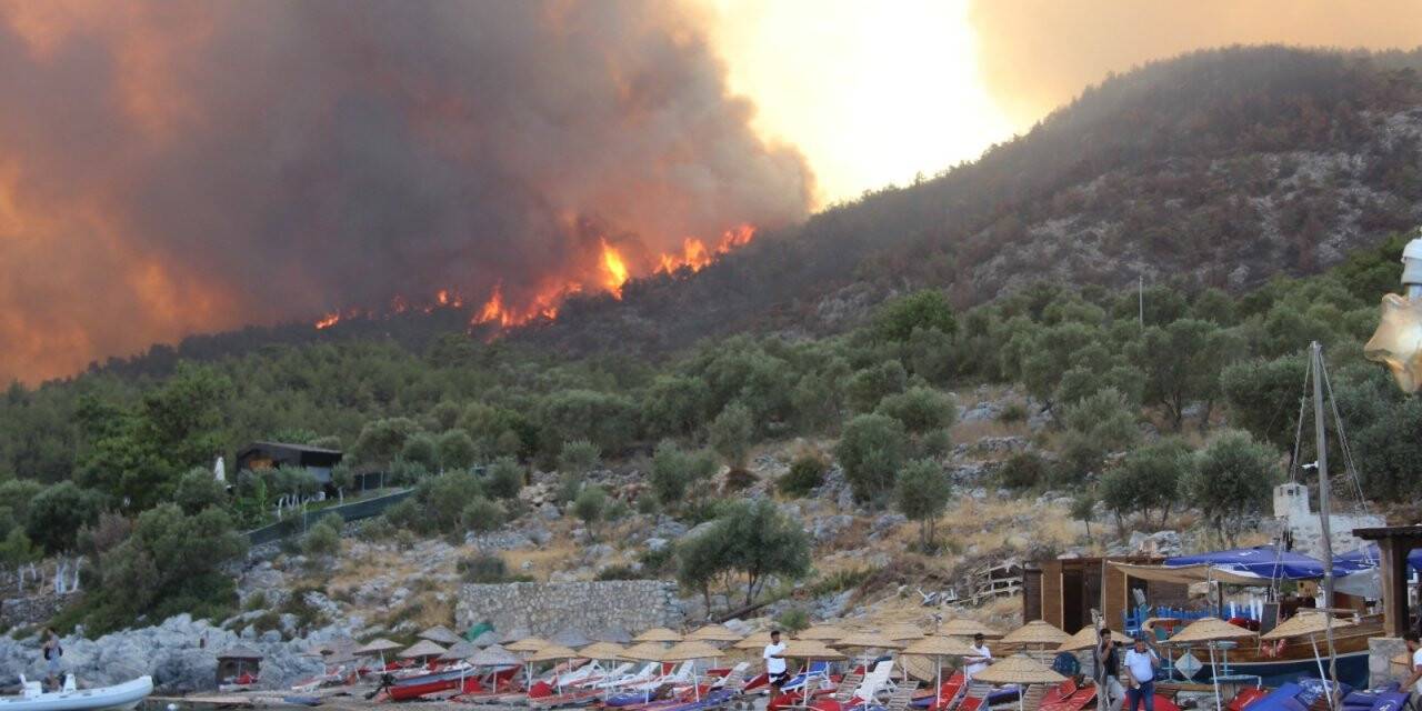 Muğla yangını ile ilgili Bakanlardan ortak açıklama
