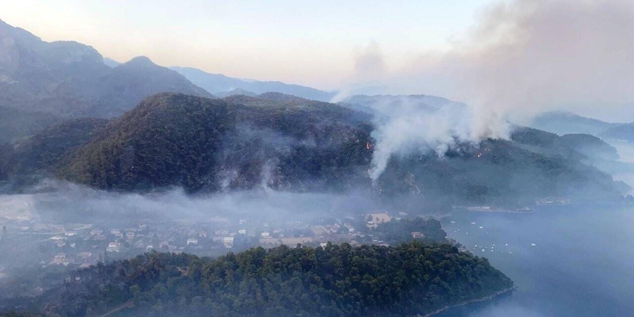 Muğla, alevlerle savaşmaya devam ediyor