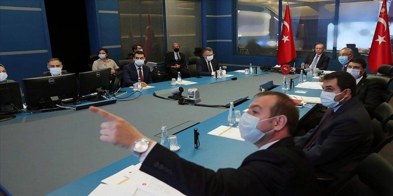 Cumhurbaşkanı Erdoğan, yangınlar hakkında bilgi aldı