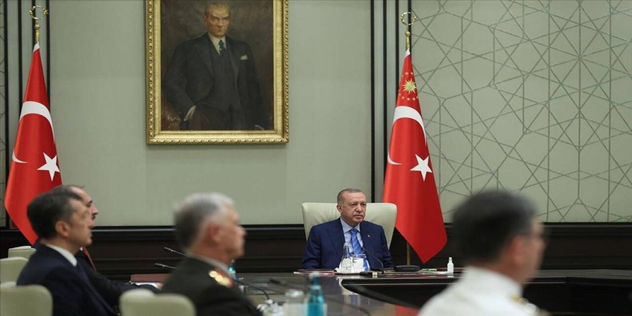 Cumhurbaşkanı Erdoğan başkanlığındaki Yüksek Askeri Şura toplantısı başladı