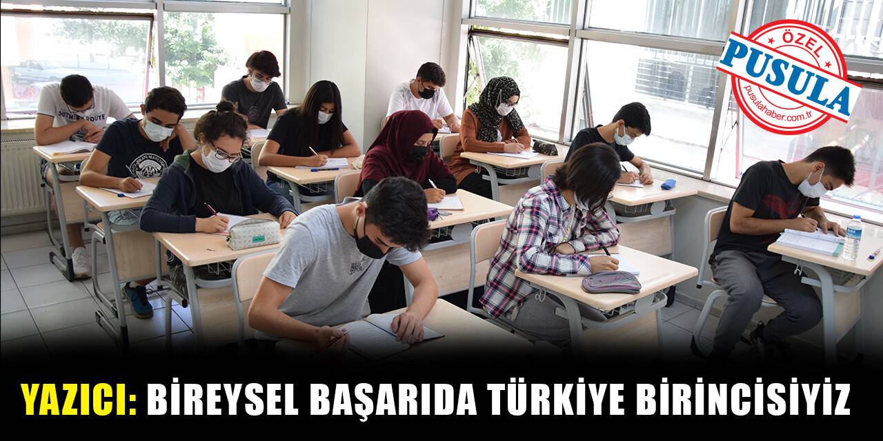Yazıcı: Bireysel başarıda Türkiye birincisiyiz