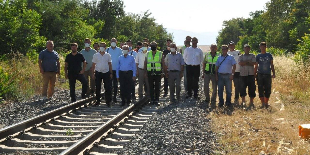 Akşehir OSB için demiryolu çalışmaları