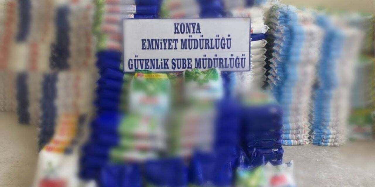 Konya’da sahte deterjan operasyonu
