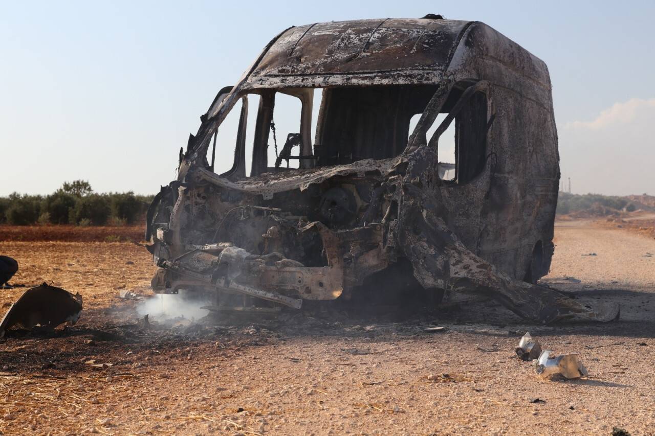 Suriye Sivil Savunması, terör örgütü PKK’nın saldırı görüntülerini yayınladı