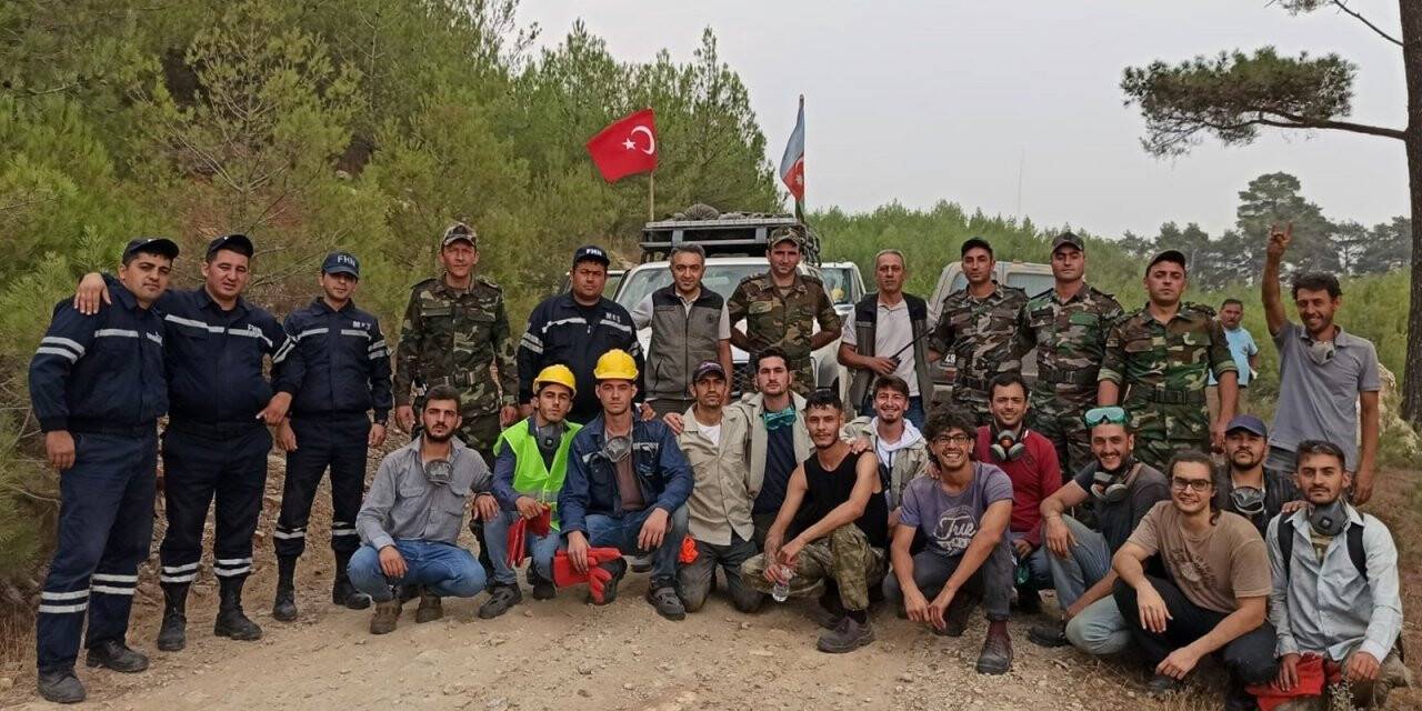 Azerbaycan’dan ekip desteği sürüyor