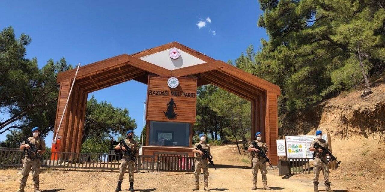 Kazdağları’na komando koruması