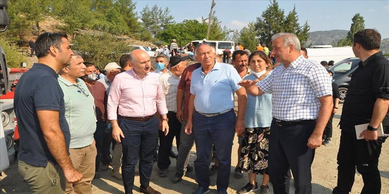 Bakan Karaismailoğlu: Köyceğiz'deki yangın hızını yitirdi