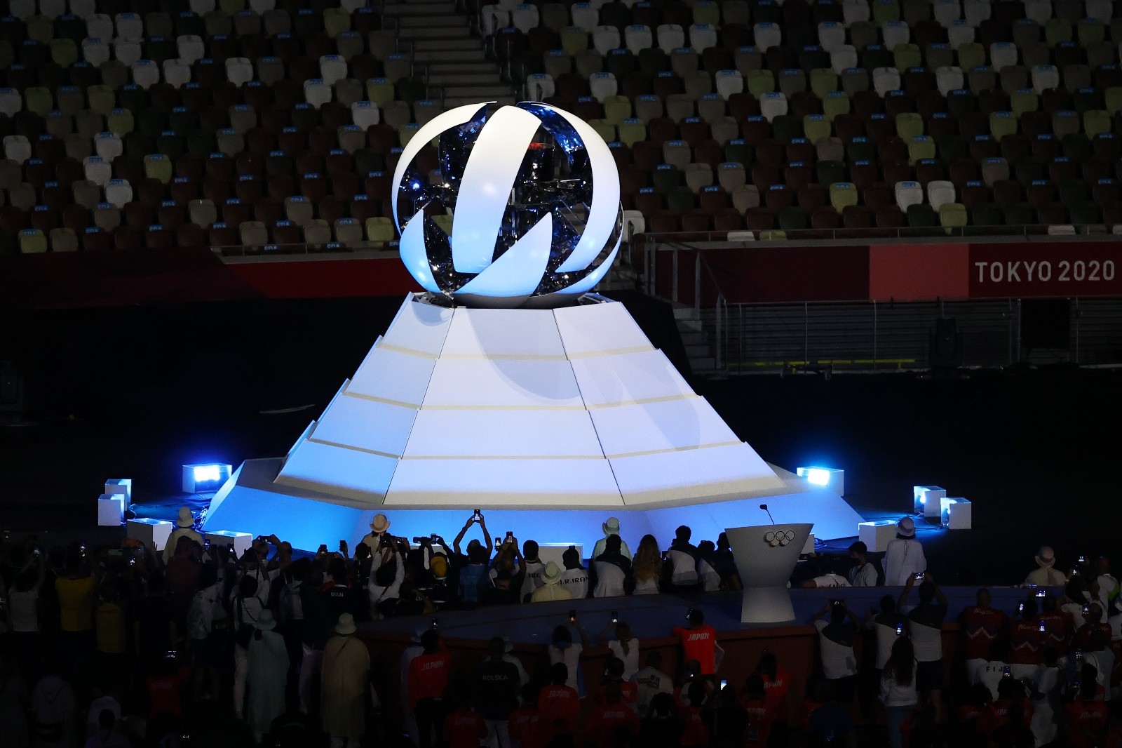 Tokyo Olimpiyat Oyunları kapanış seremonisi ile sona erdi