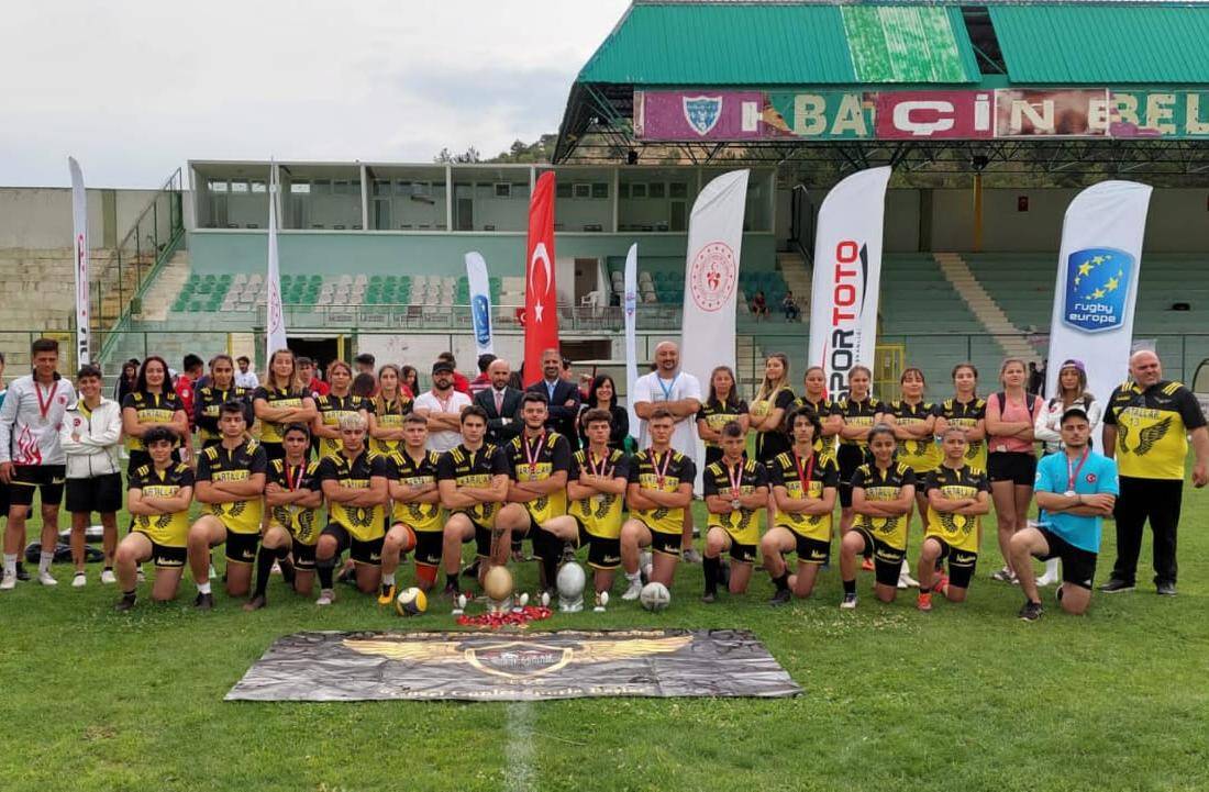 Ragbi final müsabakalarına Selçuk Kartallar damgası