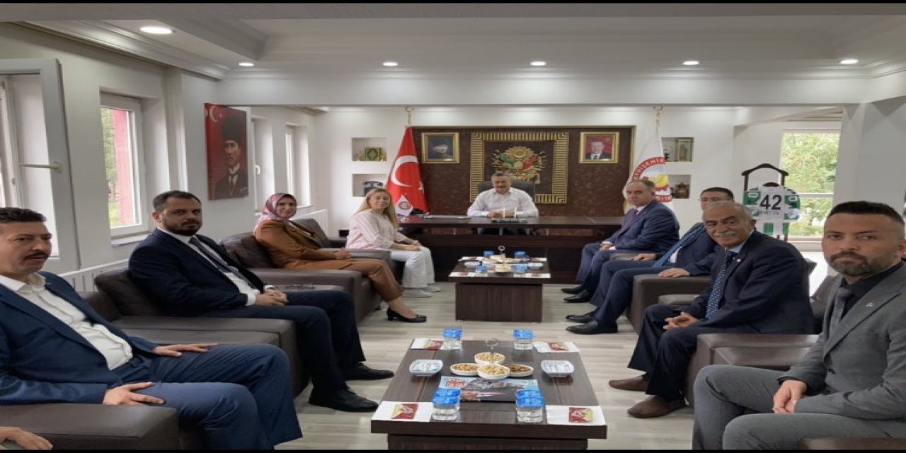MHP Konya Milletvekili Kara Seydişehir'i ziyaret etti